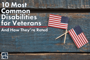 10 Most Common Disabilities for Veterans and How They’re Rated