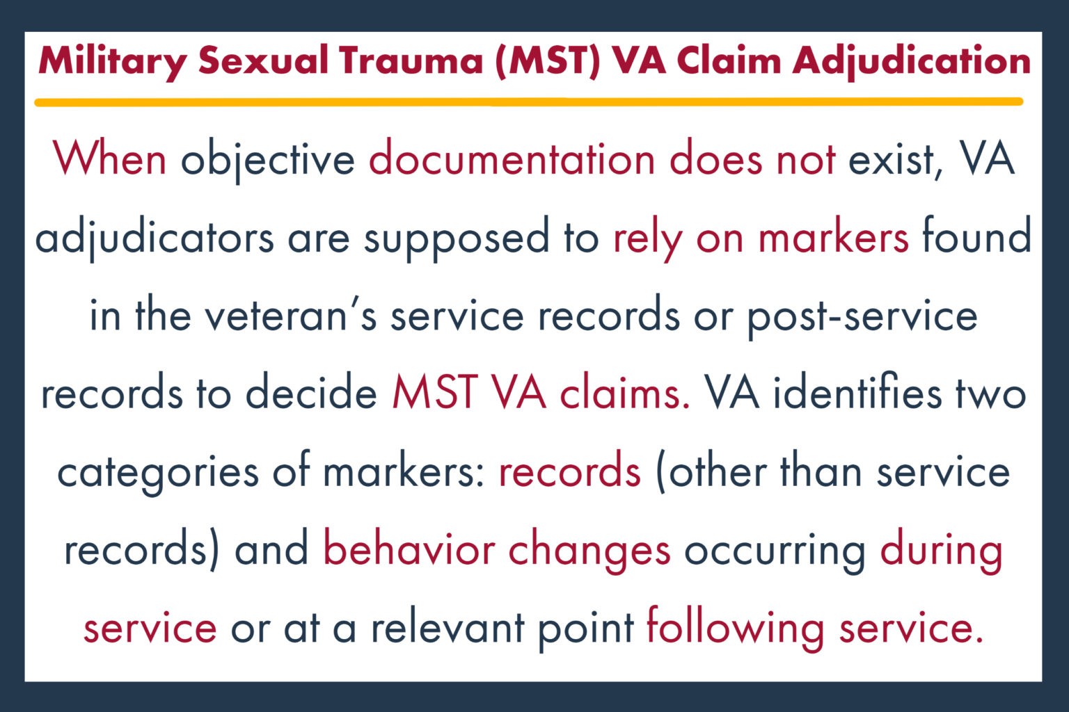 Military Sexual Trauma (MST) VA Disability Claims Explained CCK Law