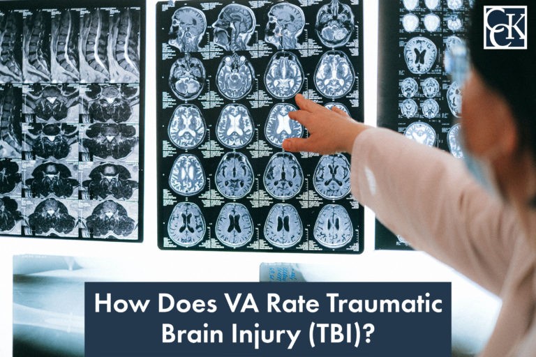 How does the VA rate Traumatic Brain Injury (TBI)?