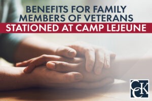 Benefits for Family Members of Veterans Stationed at Camp Lejeune