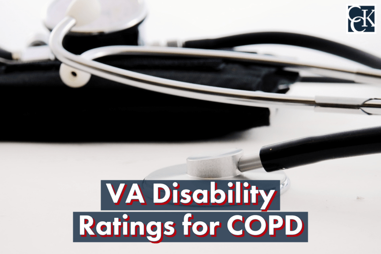 VA Disability Ratings for COPD