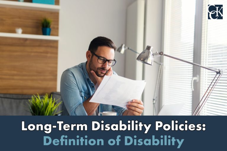 Long-Term Disability Policies: Definition of Disability