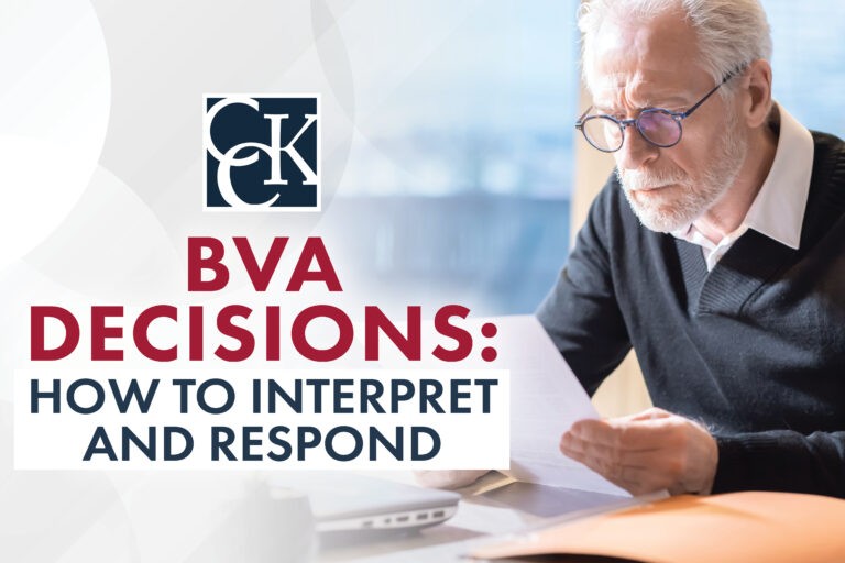 BVA Decisions: How to Interpret and Respond