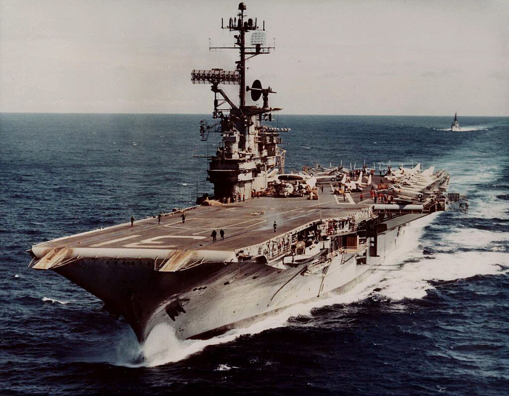 aircraft carriers in vietnam and agent orange