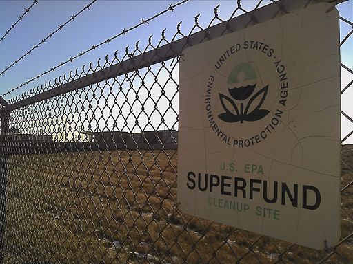EPA superfund sites military bases exposure