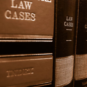 Law books