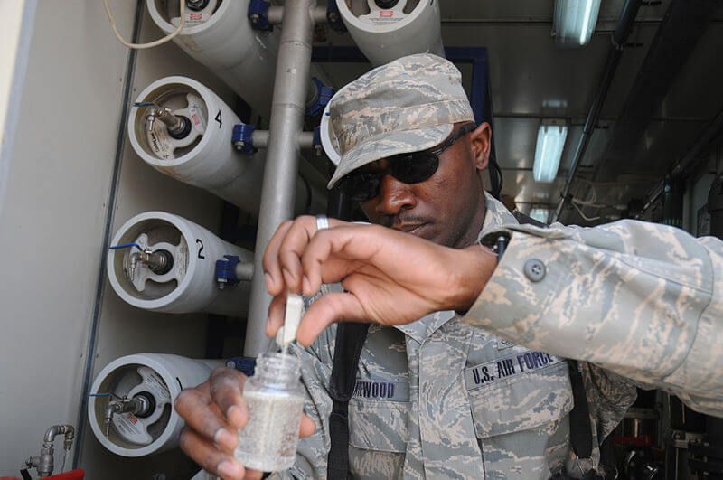 PFAS contaminated water