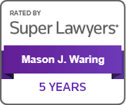 2025 Super Lawyers - 5 Years - Mason Waring
