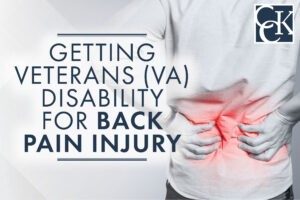 Getting Veterans (VA) Disability for Back Pain Injury