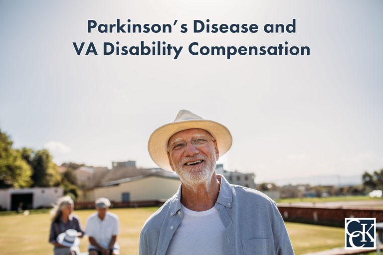 Parkinson’s Disease and VA Disability Compensation