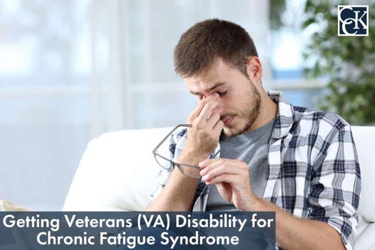 Getting Veterans (VA) Disability for Chronic Fatigue Syndrome