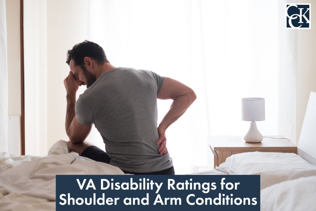 VA Disability Ratings for Shoulder and Arm Conditions CCK Law