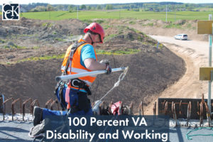 100 Percent VA Disability and Working