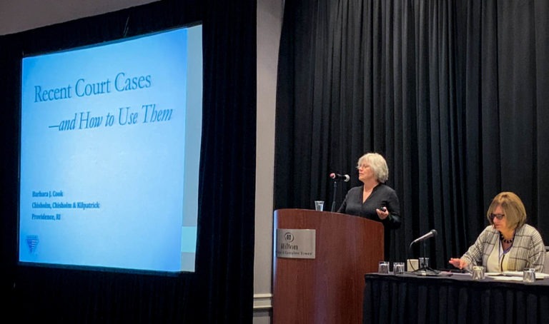 CCK Partner Barbara Cook presenting at NOVA Fall Conference 2019: Recent Court Cases and How to Use Them