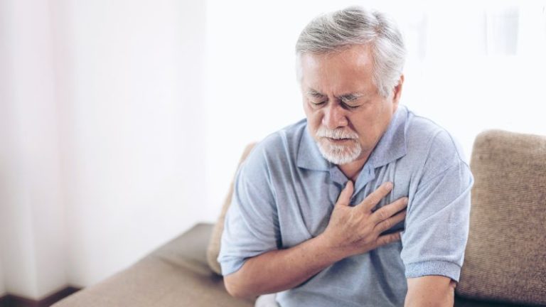 veteran suffering cardiovascular heart attack