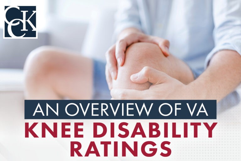 An Overview of VA Knee Disability Ratings
