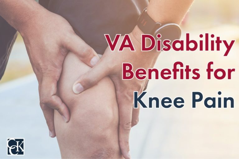 VA Disability Benefits for Knee Pain