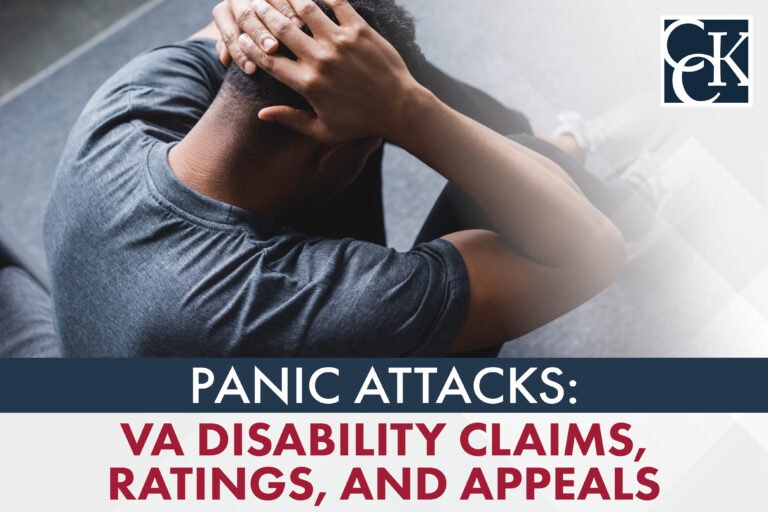 Panic Attacks: VA Disability Claims, Ratings, and Appeals