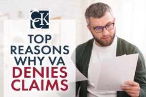 Top Reasons Why VA Denies Claims