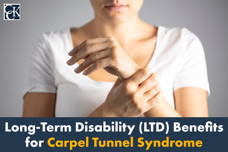 Long-Term Disability (LTD) Benefits for Carpel Tunnel Syndrome
