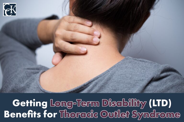 Getting Long-Term Disability (LTD) Benefits for Thoracic Outlet Syndrome