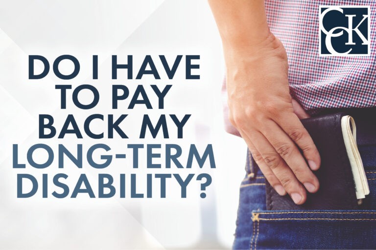 Do I Have to Pay Back My Long-Term Disability?