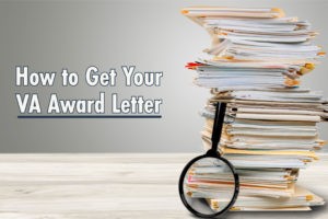 How to Get a Copy of Your VA Award Letter