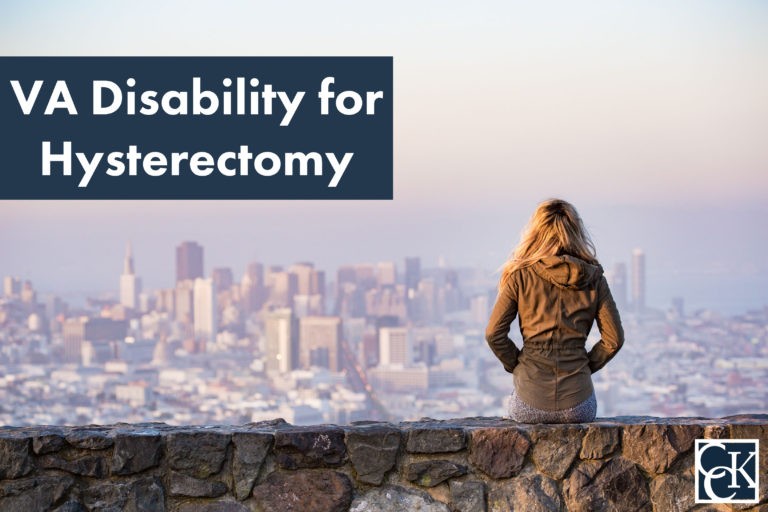 VA Disability for Hysterectomy