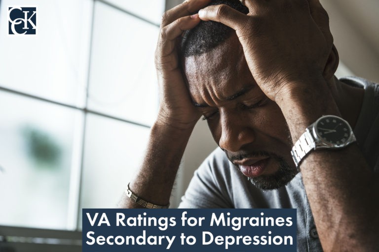 VA Ratings for Migraines Secondary to Depression