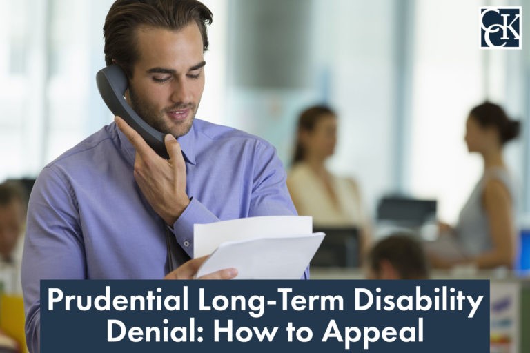 Prudential Long-Term Disability Denial: How to Appeal