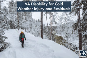 VA Disability for Cold Weather Injury and Residuals
