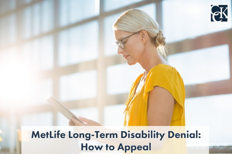 MetLife Long-Term Disability Denial: How to Appeal
