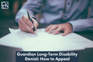 guardian insurance long-term disability appeal
