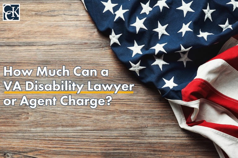 How Much Can a VA Disability Lawyer or Agent Charge?