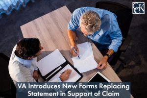 New VA Forms to Replace Form 21-4138 - Statement in Support of Claim