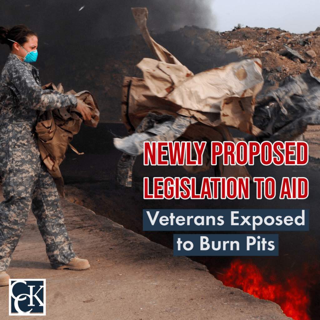 New Bills May Aid Veterans Suffering from Burn Pit Exposure CCK Law