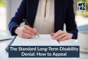 The Standard Long-Term Disability Denial: How to Appeal