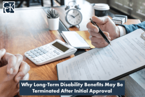 ltd benefits terminated after approval