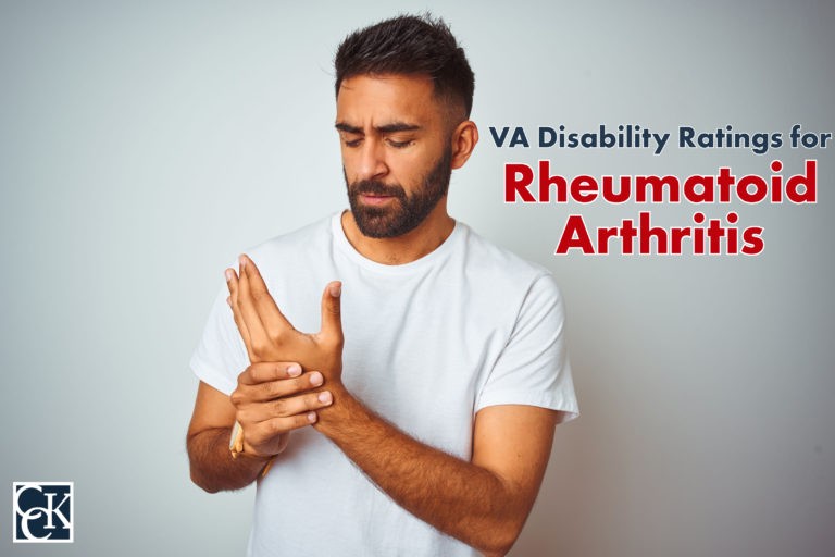 VA Disability Ratings for Rheumatoid Arthritis