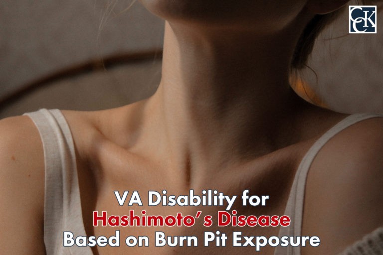 VA Disability for Hashimoto’s Disease Burn Pit Exposure