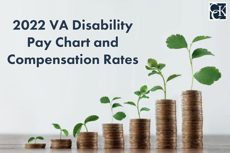 2022 VA Disability Pay Chart and VA disability compensation rates