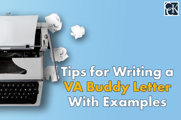 Tips for Writing a VA Buddy Letter With Examples