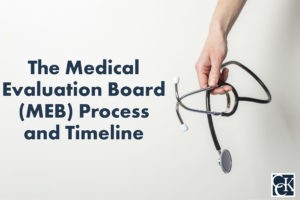 The Medical Evaluation Board (MEB) Process and Timeline