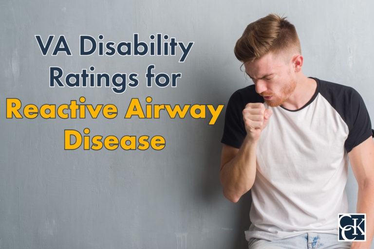 VA Disability Ratings for Reactive Airway Disease