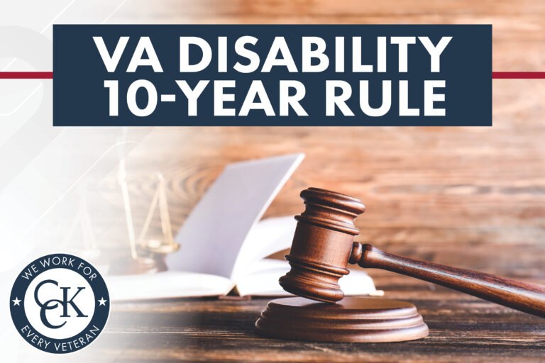 VA Disability 10-Year Rule