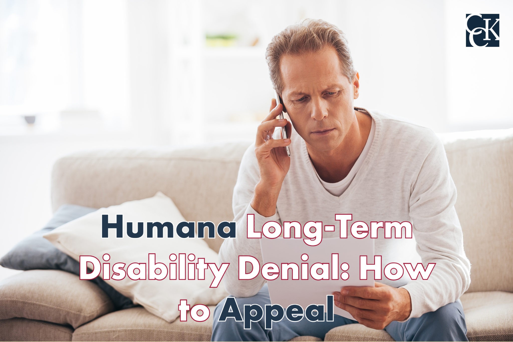 MetLife LongTerm Disability Denial How to Appeal CCK Law