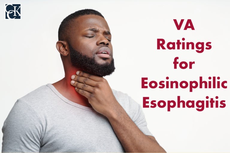 VA Ratings for Eosinophilic Esophagitis