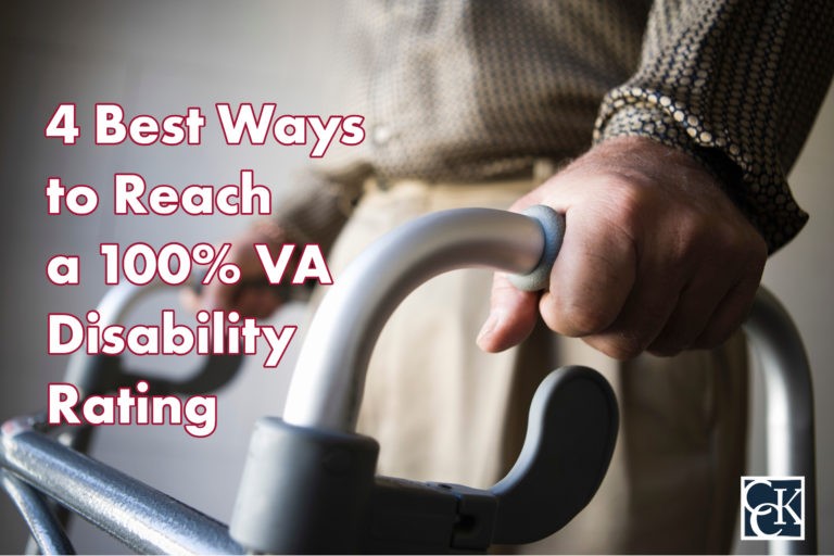 4 Best Ways to Reach a 100% VA Disability Rating