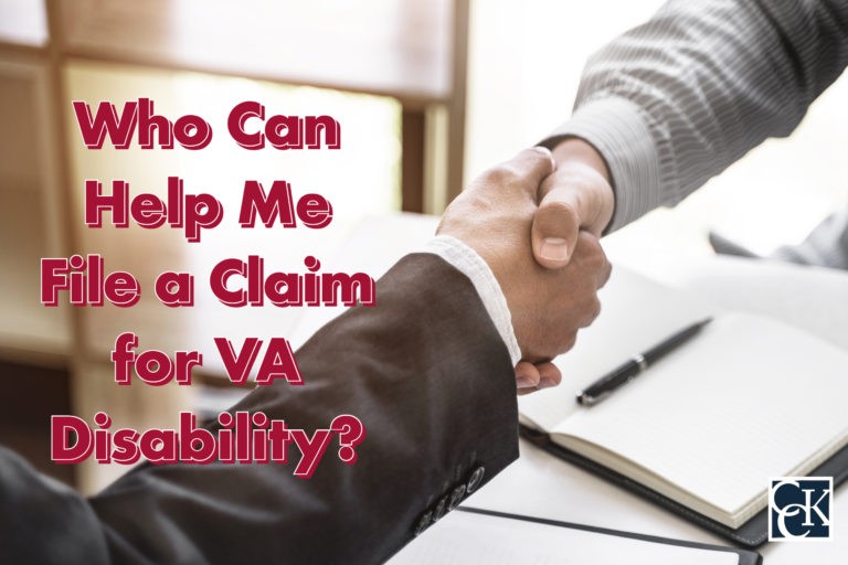 Who Can Help Me File a Claim for VA Disability?
