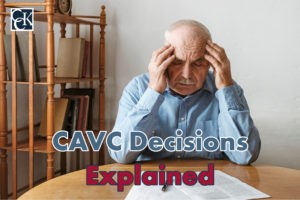 CAVC Decisions Explained
